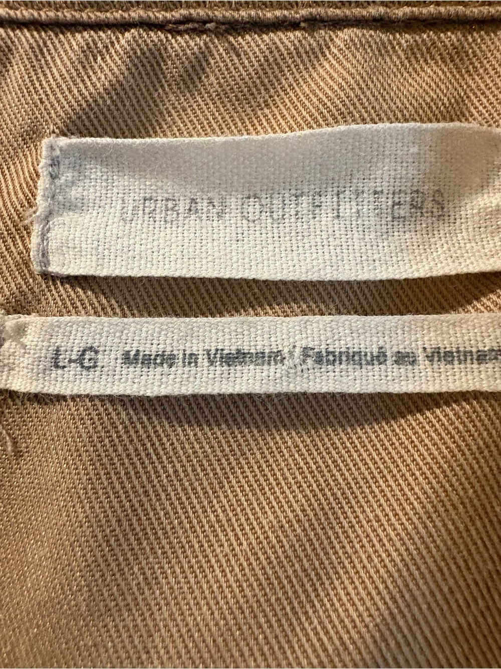 Urban Outfitters Light Tan Utility Jacket with Front Pockets - Picture 2 of 8